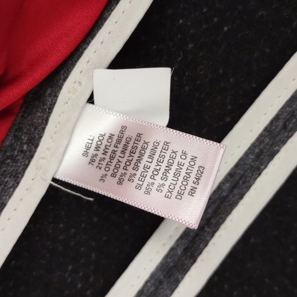 Chic Wool Sports Jacket Size 2 - Picture 8 of 10